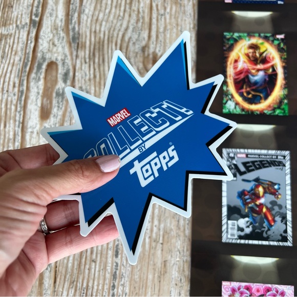 DISNEY D23 EXPO 2022 MARVEL COLLECT BY TOPPS DIGITAL COLLECTIBLE POSTER 24 X 18 - Picture 4 of 5